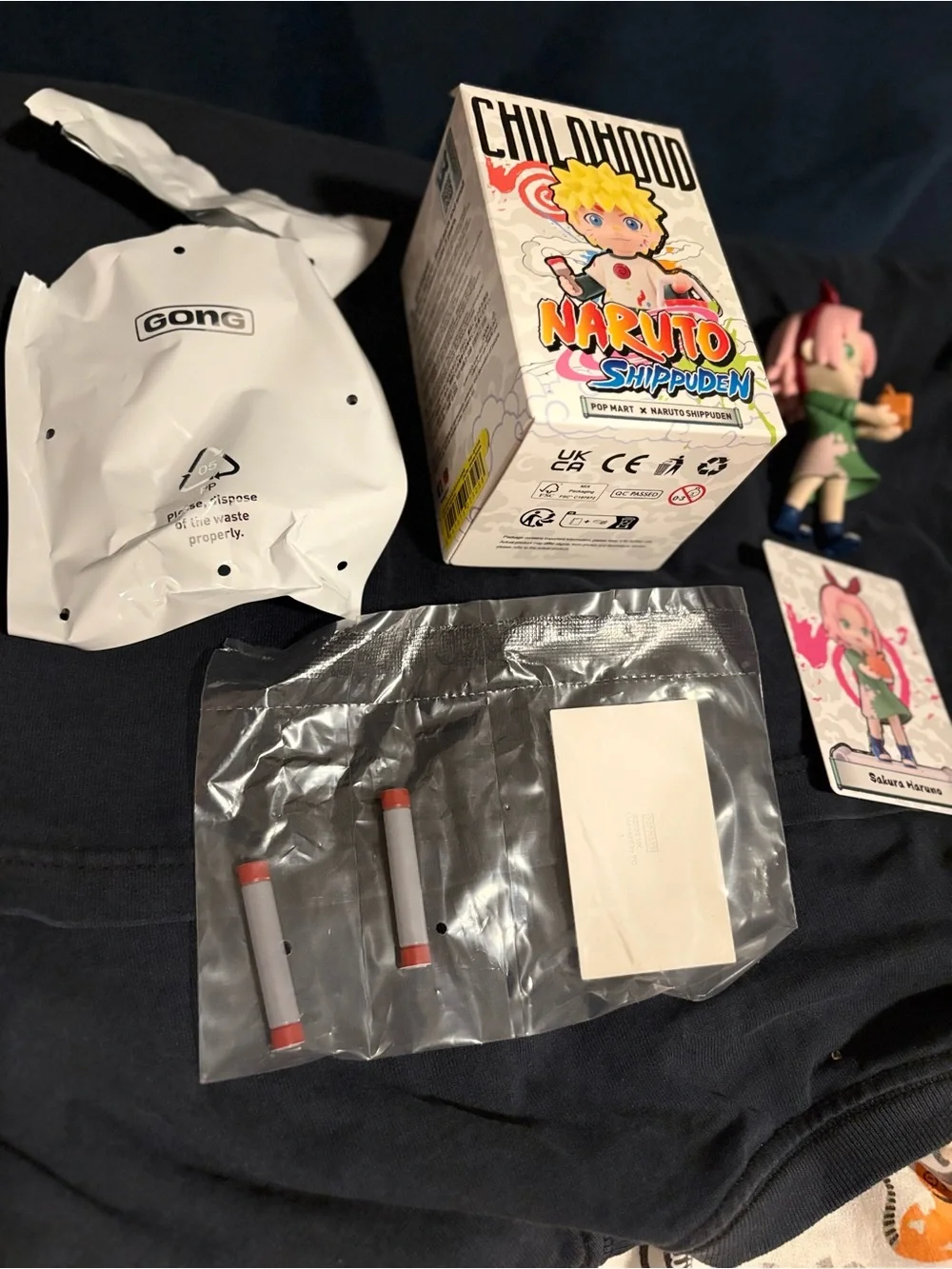 Naruto Childhood Blind Box Figure Pink      ** Sakura **